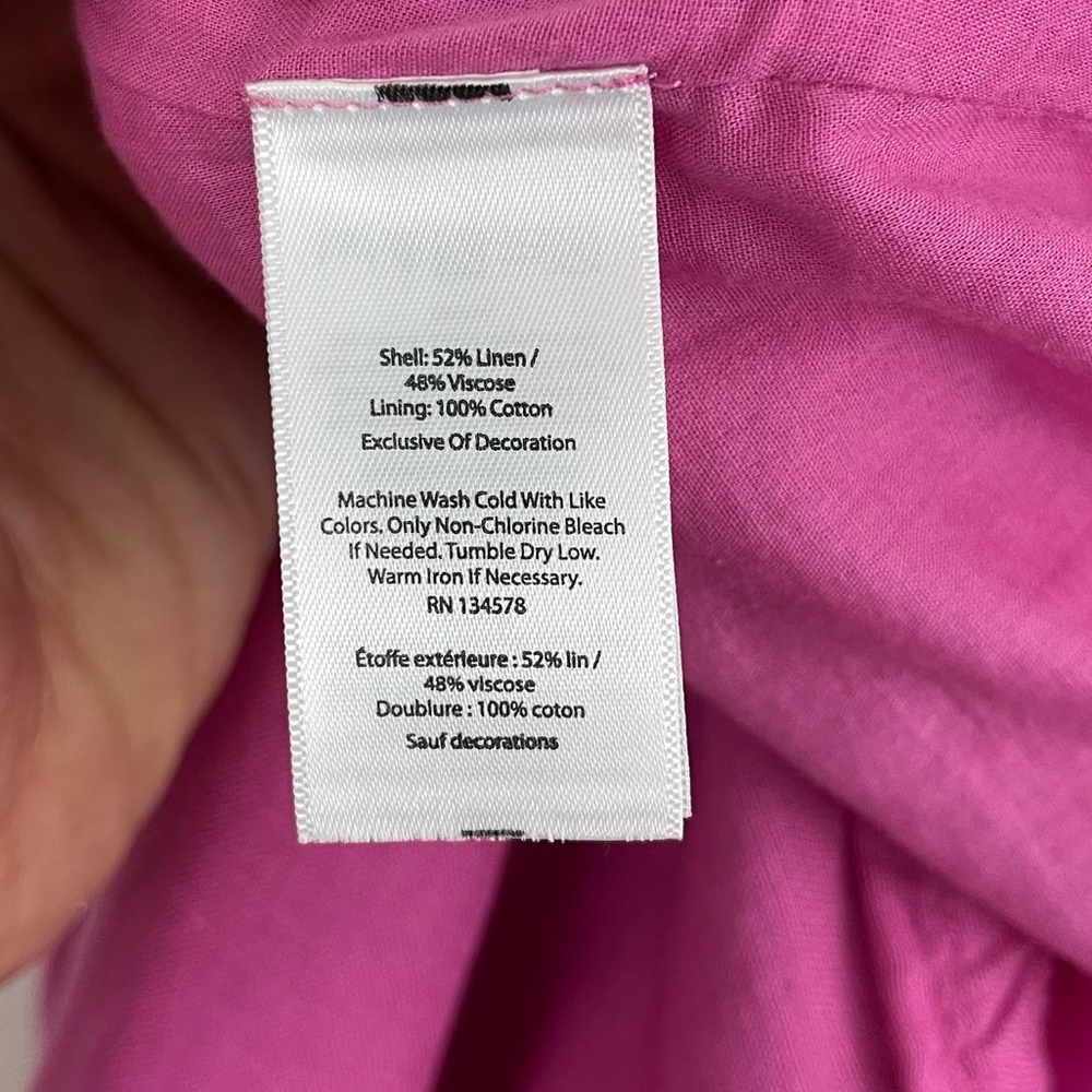 Vineyard Vines Strapless Ruffle Embroidered Romper - Picture 10 of 10